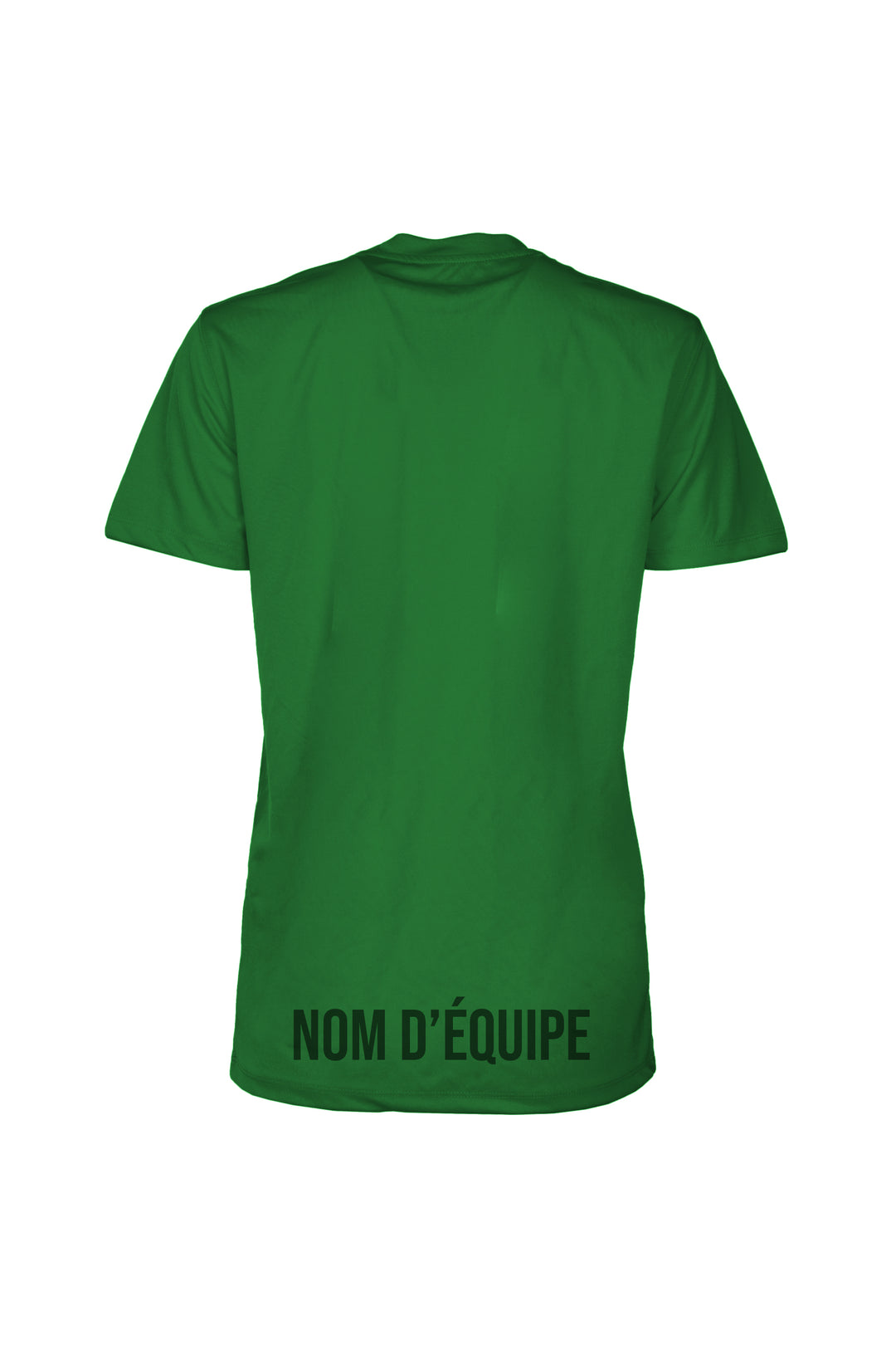 T-shirts sportif - 24h Tremblant avec nom d'équipe personnalisable [Vert]