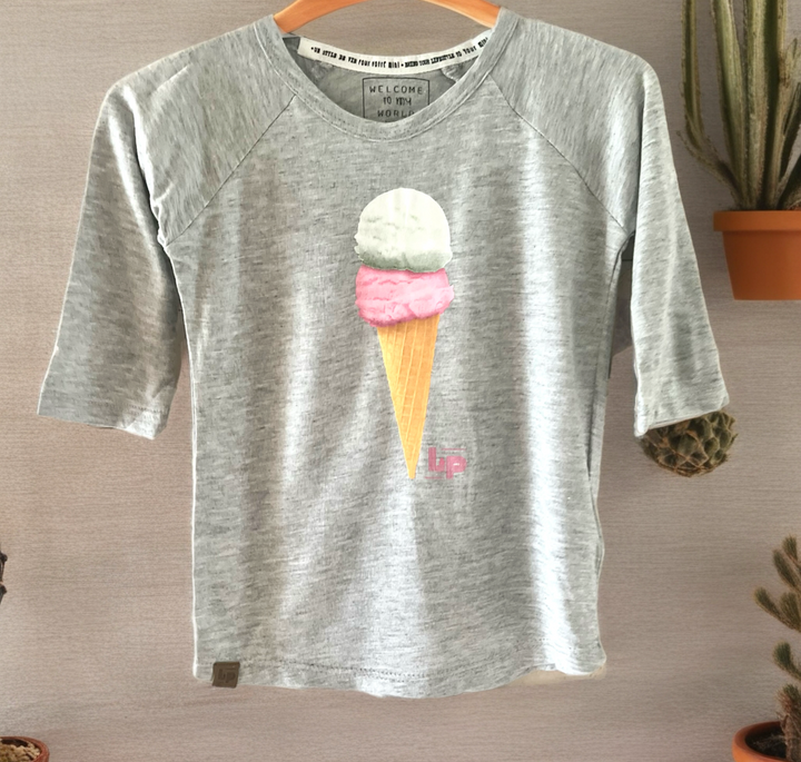 Ultra Comfy 3/4 Sleeve Shirt  - SPECIAL EDITION [Ice Cream] [Baby]