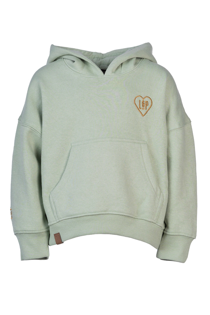 Hoodie girly en coton molletonné [224-G series] [Enfant]