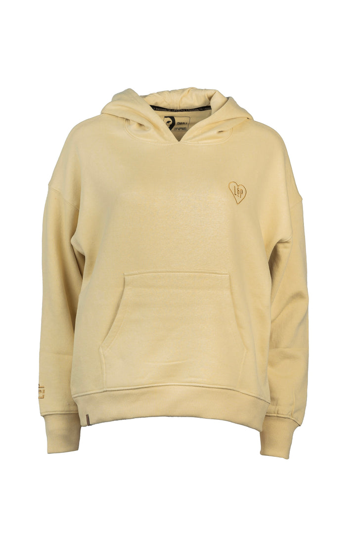 Hoodie girly en coton molletonné [224-G series] [Femme]