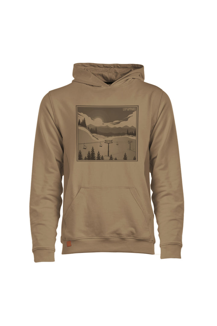 Thin cotton hoodie [Chairlift series]