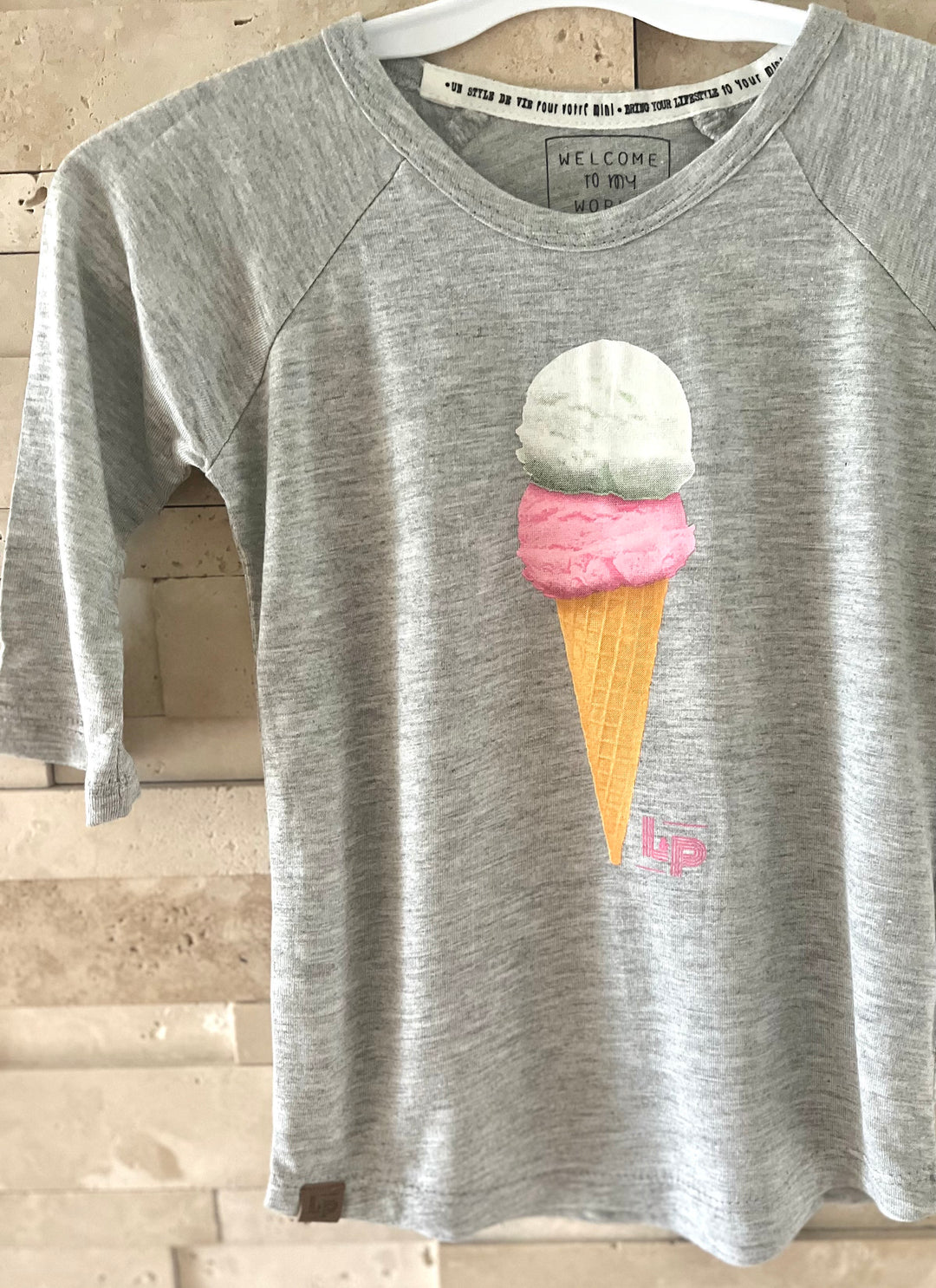 Chandail à manches 3/4 ultra confo - ÉDITION SPÉCIALE [Ice Cream] [Bébé]