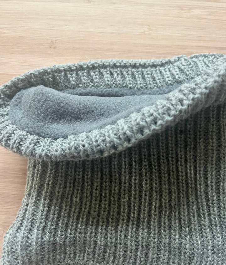 Fleece Lined Knit Neck Warmer [Whistler series] [Baby]