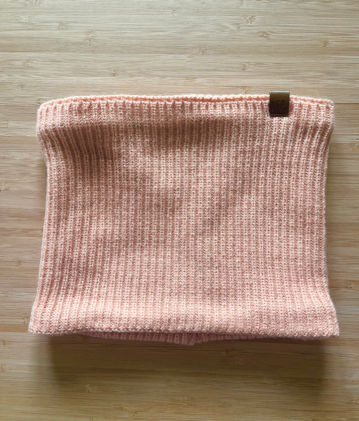 Cache-cou en tricot doublé en polar [SS26] [Junior/Adulte]