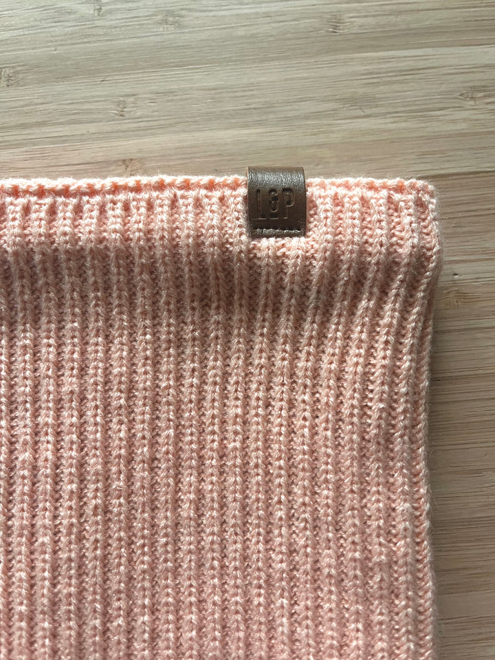 Cache-cou en tricot doublé en polar [SS26] [Junior/Adulte]