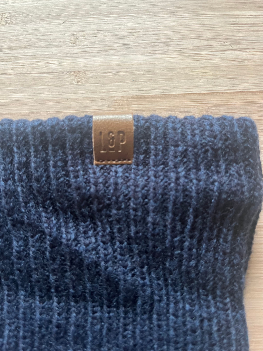 Cache-cou en tricot doublé en polar [SS26] [Junior/Adulte]