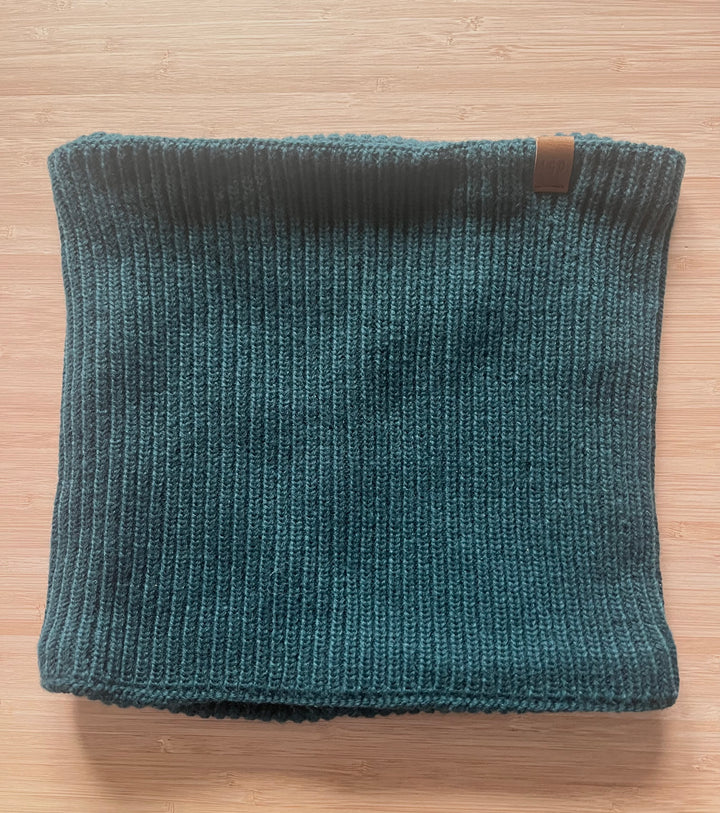 Cache-cou en tricot doublé en polar [SS26] [Junior/Adulte]