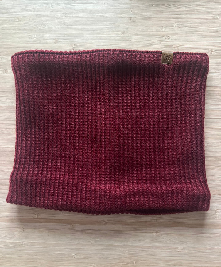 Cache-cou en tricot doublé en polar [SS26] [Junior/Adulte]