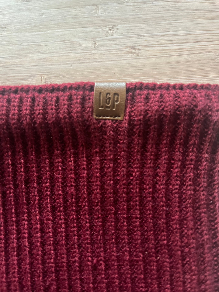 Cache-cou en tricot doublé en polar [SS26] [Junior/Adulte]