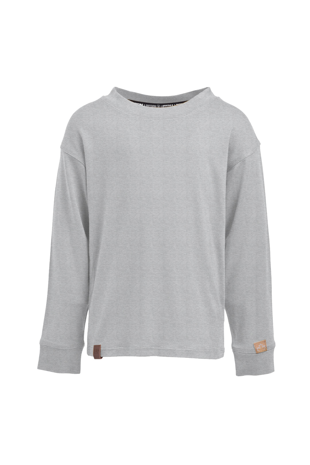 Viscose Long Sleeve T-Shirt [Patch bar] [Kids]