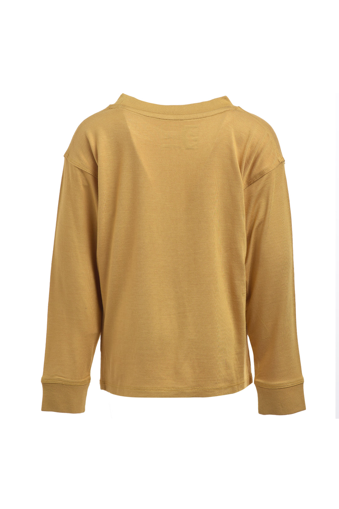 Viscose Long Sleeve T-Shirt [Patch bar] [Junior]