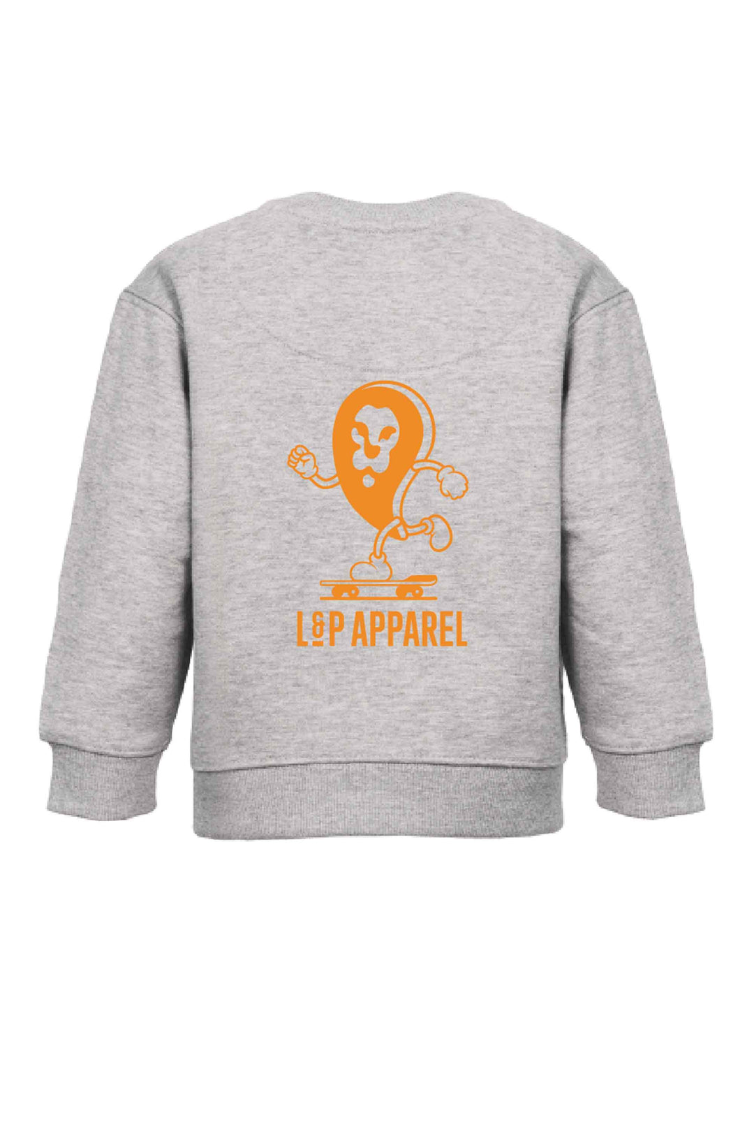 Chandail crewneck ample molletonné à col rond [W224] [Enfant]