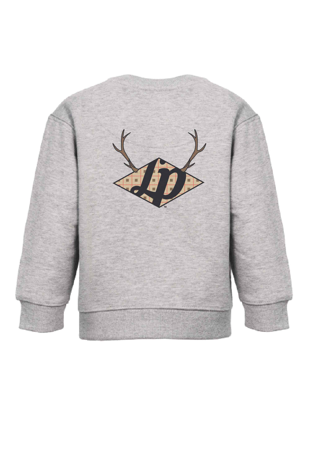 Chandail crewneck ample molletonné à col rond [W224] [Enfant]