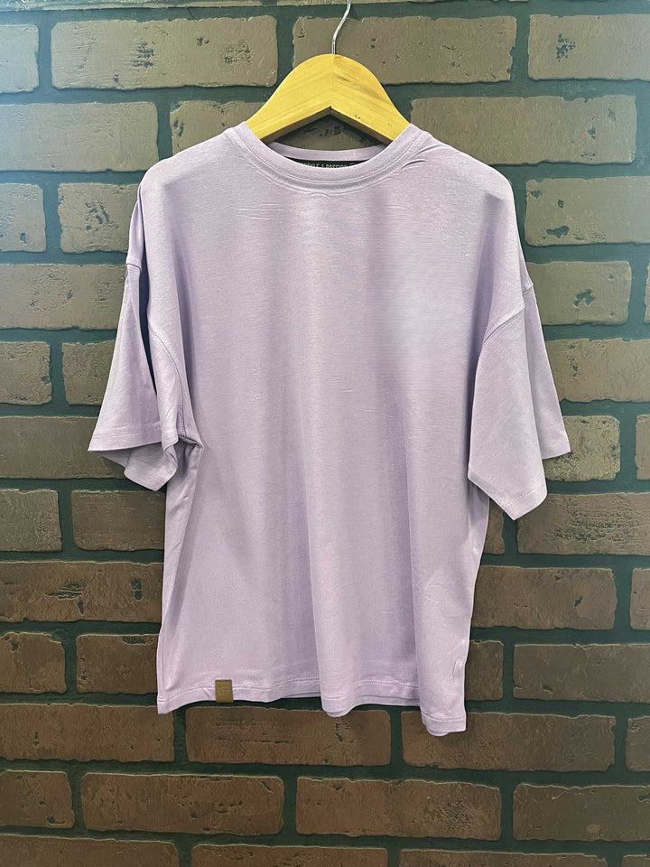 Relaxed fit short-sleeved Viscose tee [Blank] [Kids]