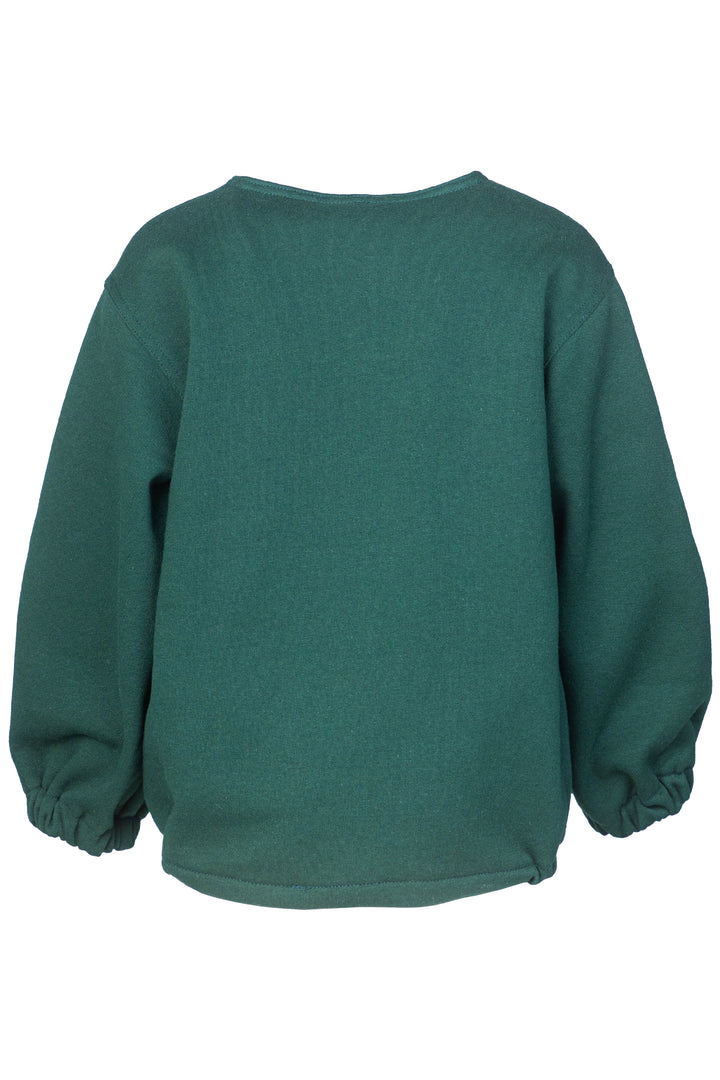 Fleece crewneck sweater [Romantic] [Kids]