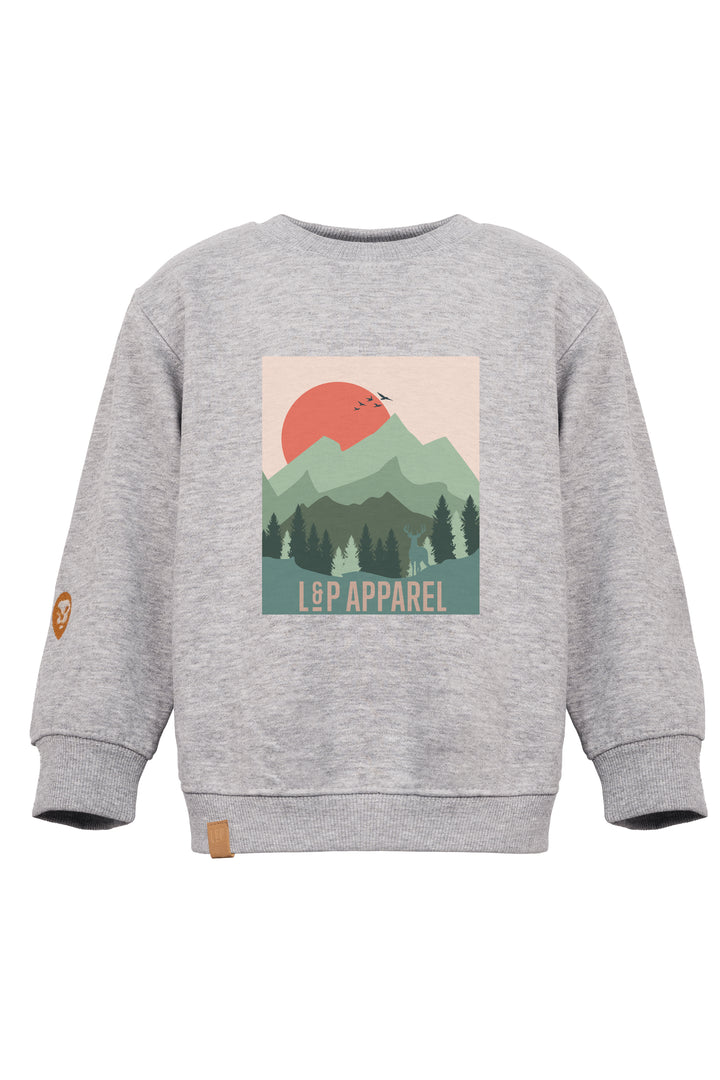 OVERSIZED FLEECE CREWNECK [W224] [Kids]