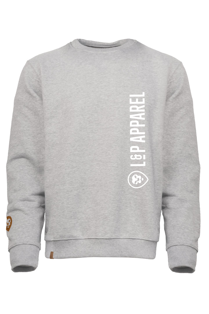 Chandail crewneck ample molletonné à col rond [W224] [Homme]