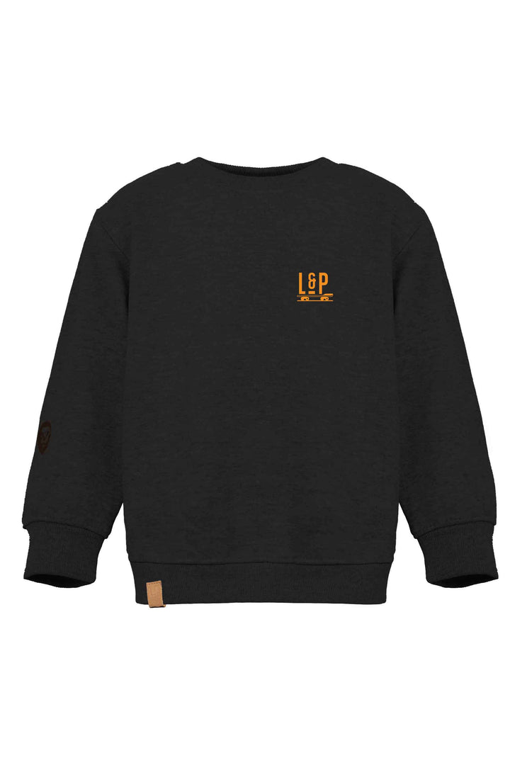 Chandail ample molletonné à col rond [SS26] [Enfant]