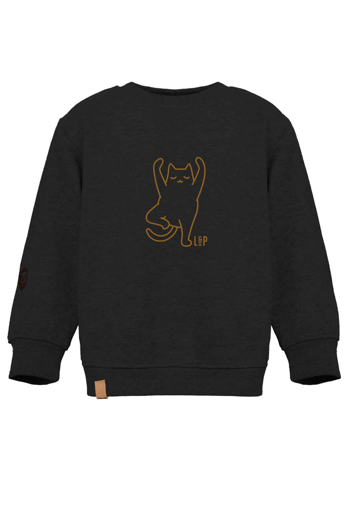 Chandail ample molletonné à col rond [SS26] [Enfant]