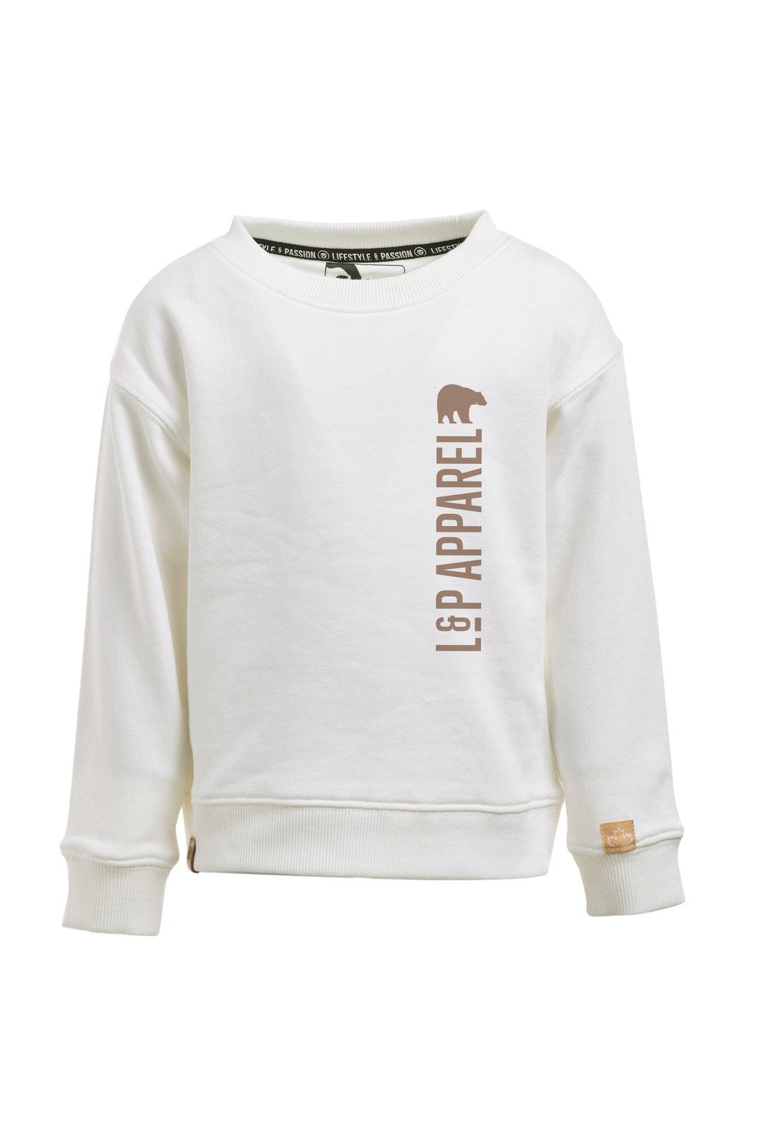 French Cotton Crewneck Sweater [Bear] [Junior]