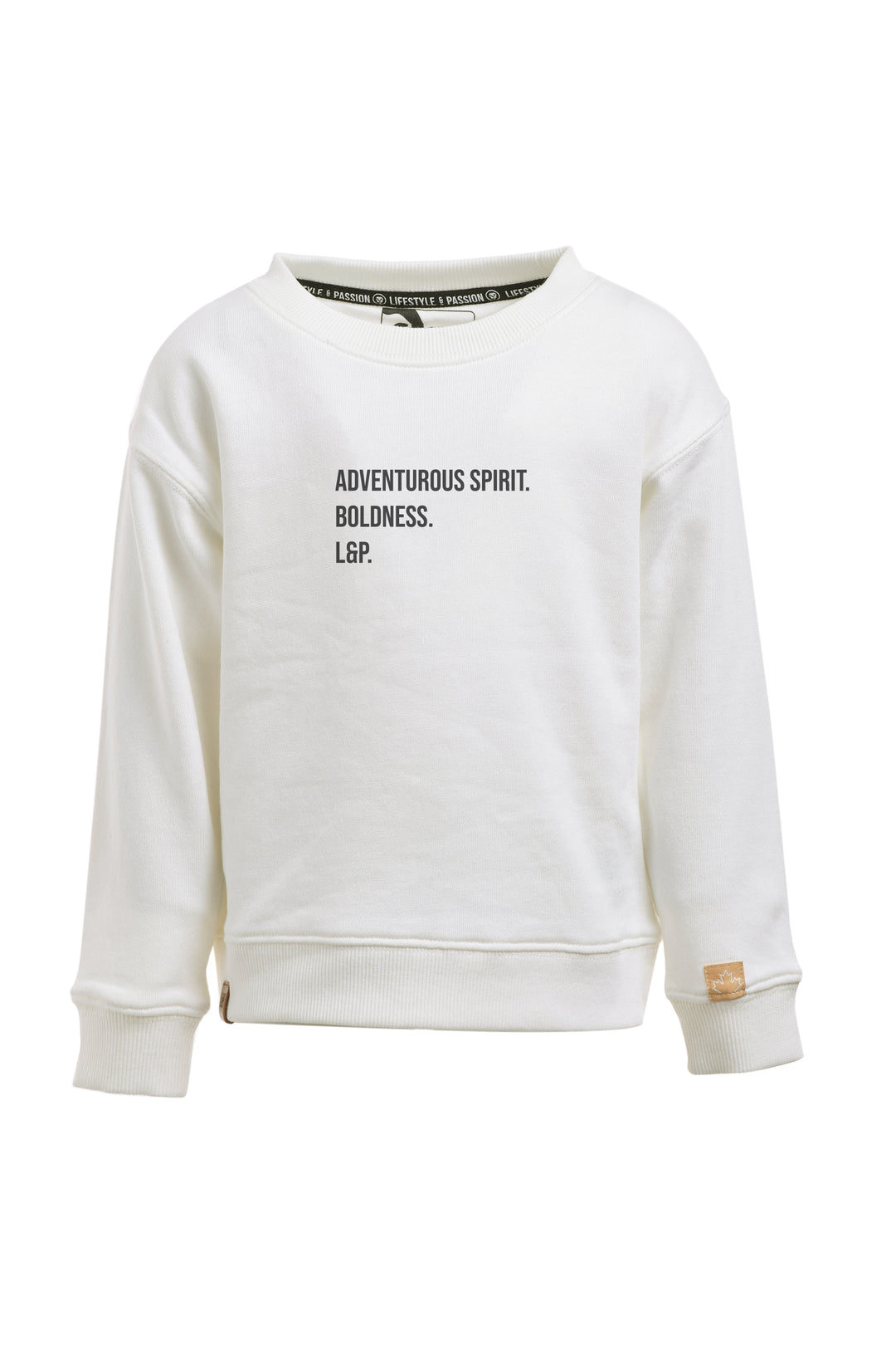 French Cotton Crewneck Sweater [Boldness] [Junior]