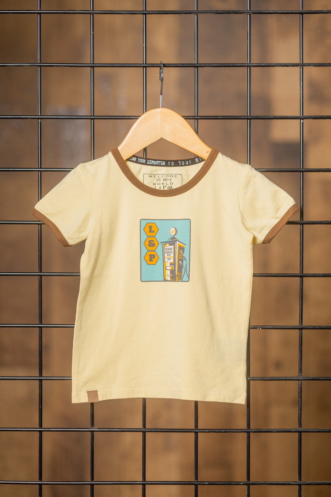 Cotton short-sleeved t-shirts [Vintage] [Baby]