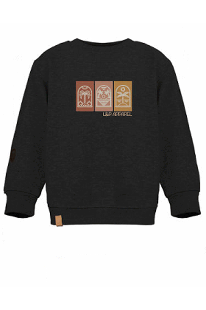 Chandail ample molletonné à col rond [SS26] [Enfant] [Espana]