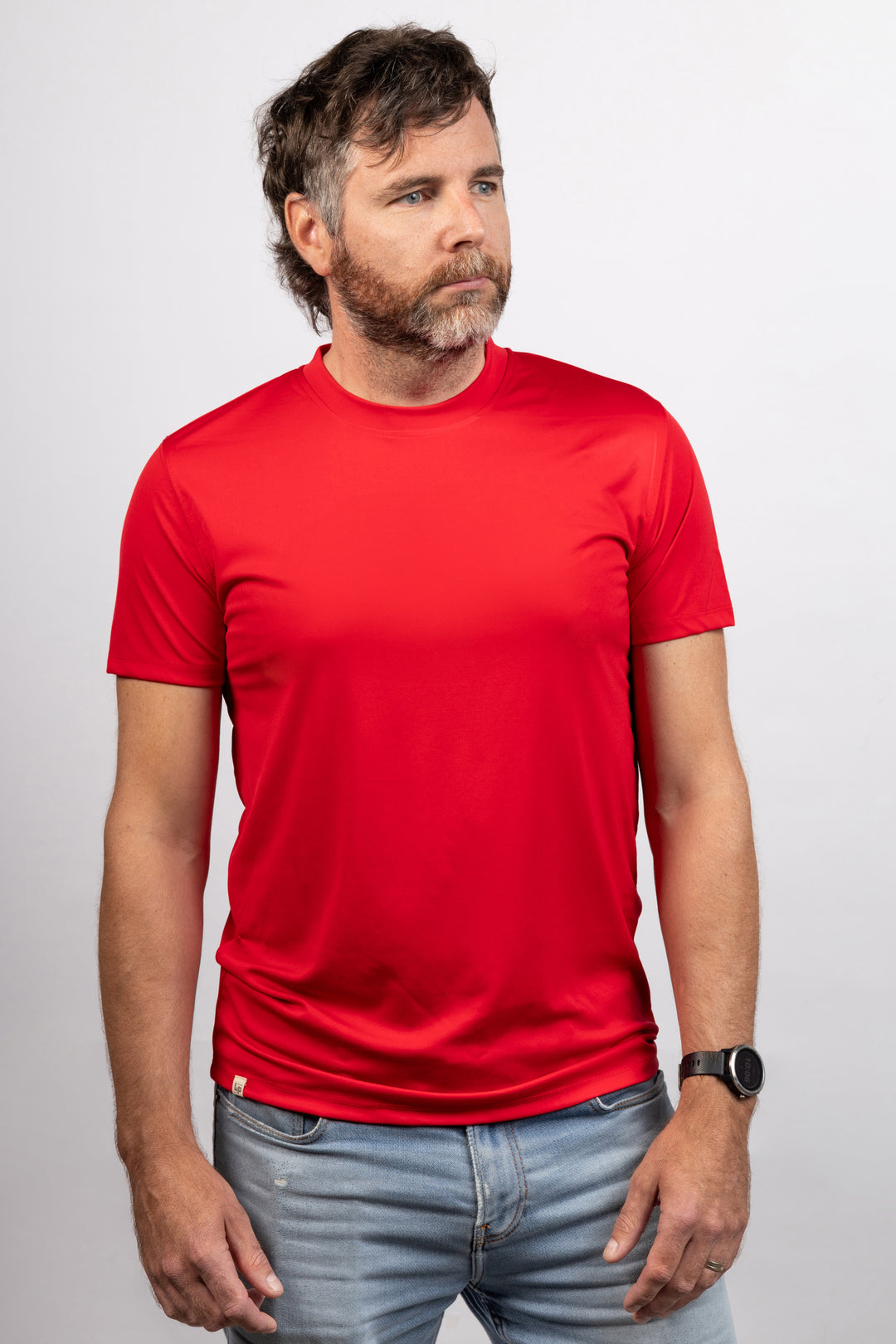 Sports T-shirt [Man] [Red]