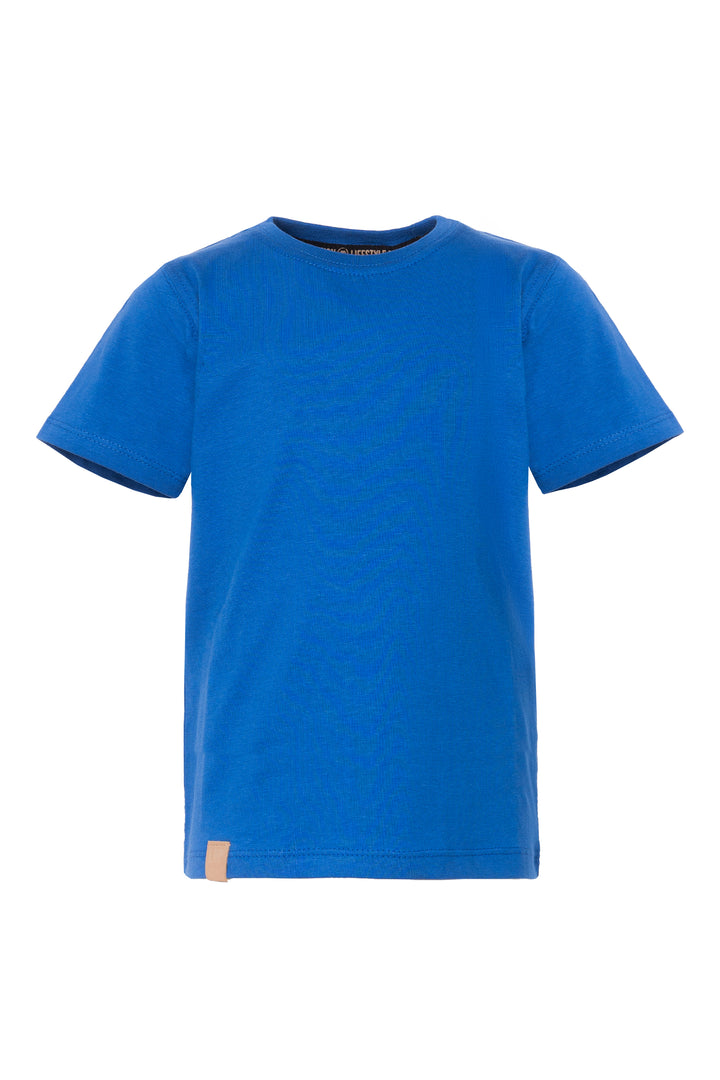 Cotton short sleeve t-shirts [Patch bar] [Kids]