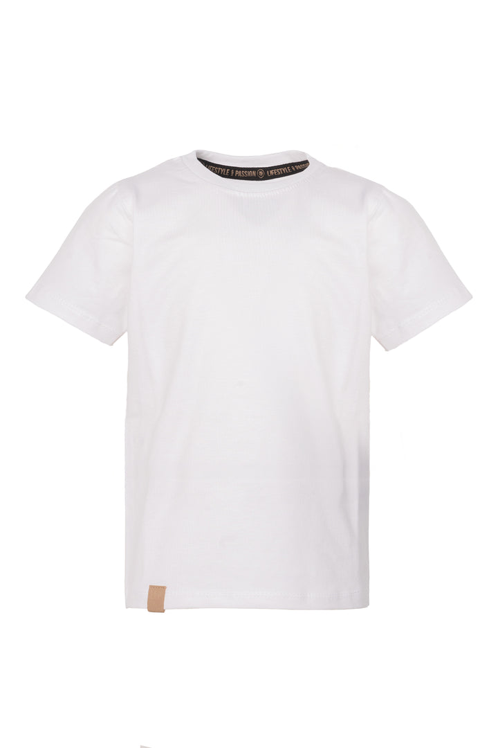 Cotton short sleeve t-shirts [Patch bar] [Kids]