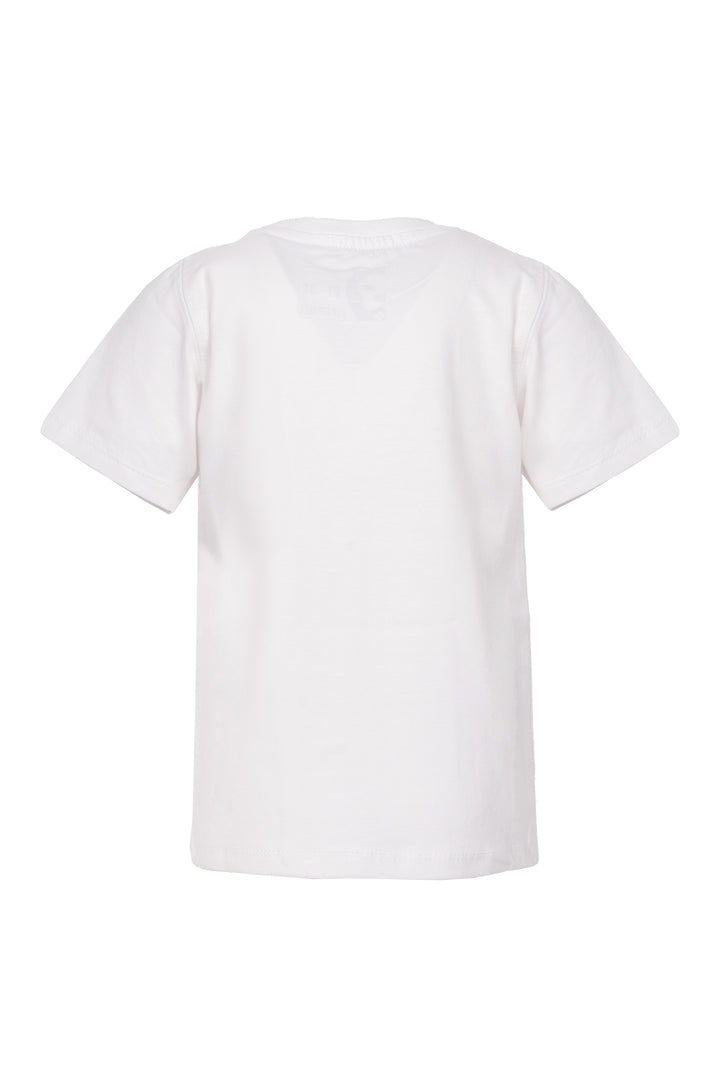 Cotton short-sleeved t-shirts [Patch bar] [Baby]