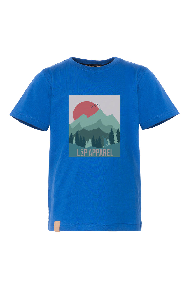 Cotton short sleeve t-shirts [Outdoor] [Kids]