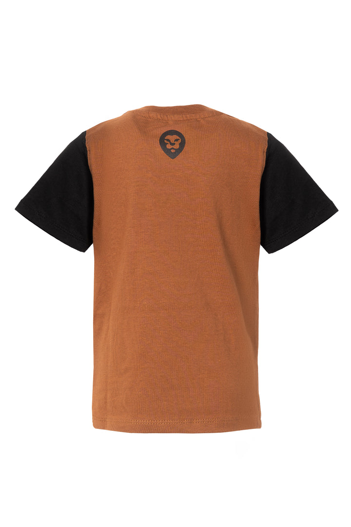 Cotton short-sleeved t-shirts [Color Bloc] [Baby]