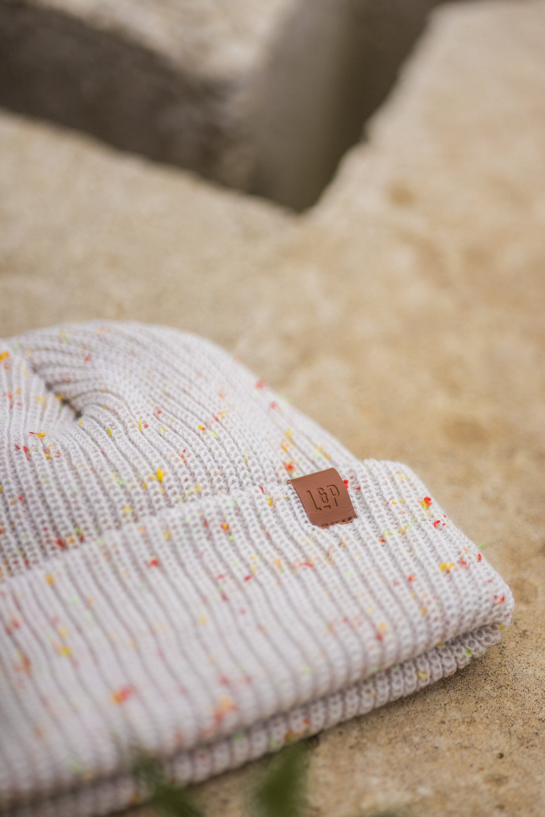 Tuque en tricot confettis [Malte series] [Bébé]