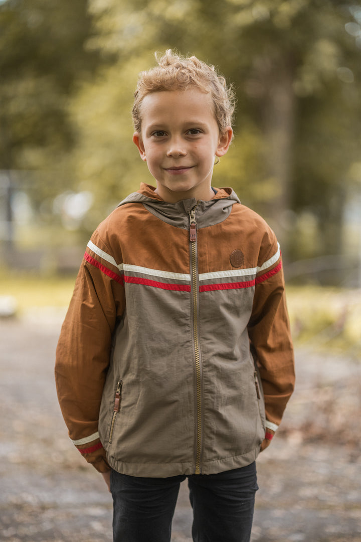 Fleece Lined outwear jacket [123] [Kids]