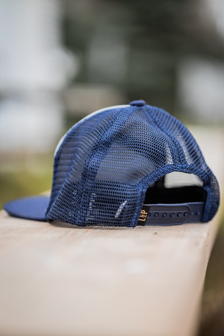 Orleans series mesh cap [Navy] - Fit Legendary