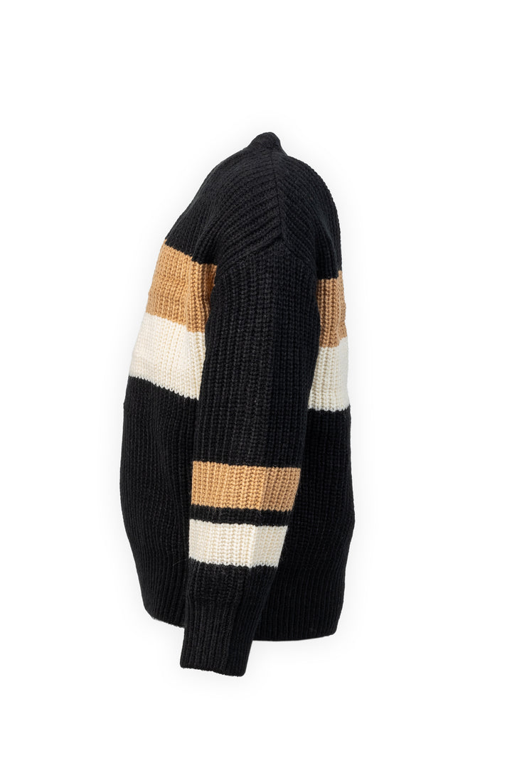 Crew neck knit sweater [Mallow '23 series] [Junior]