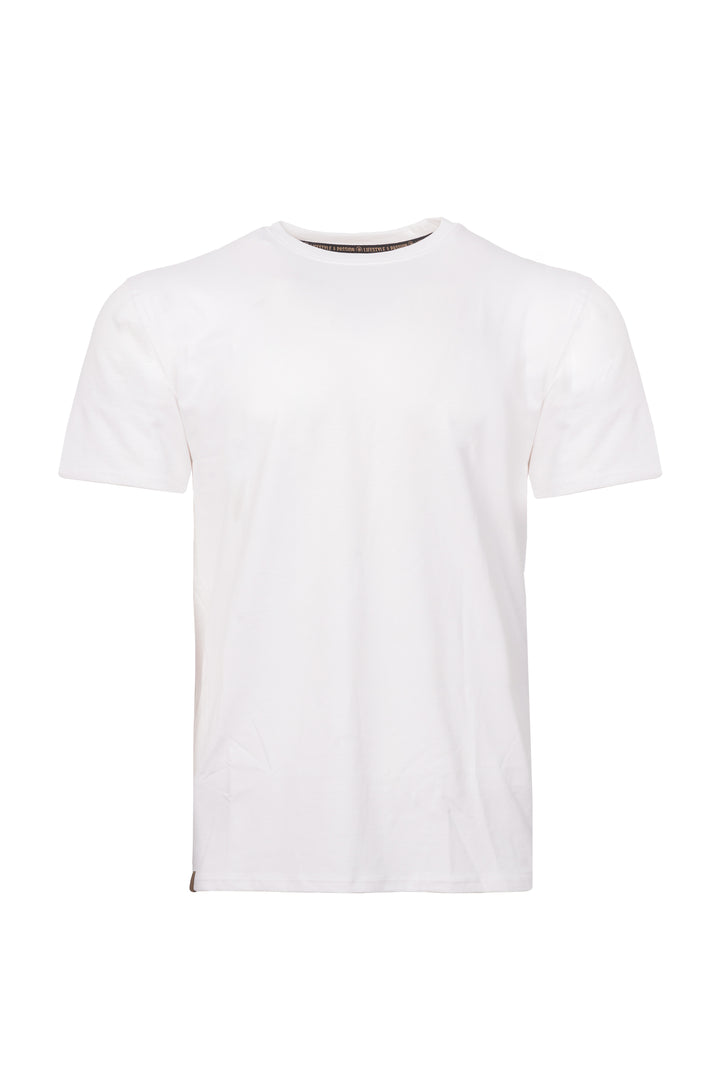 Cotton short sleeve  t-shirts [Patch bar] [Men]