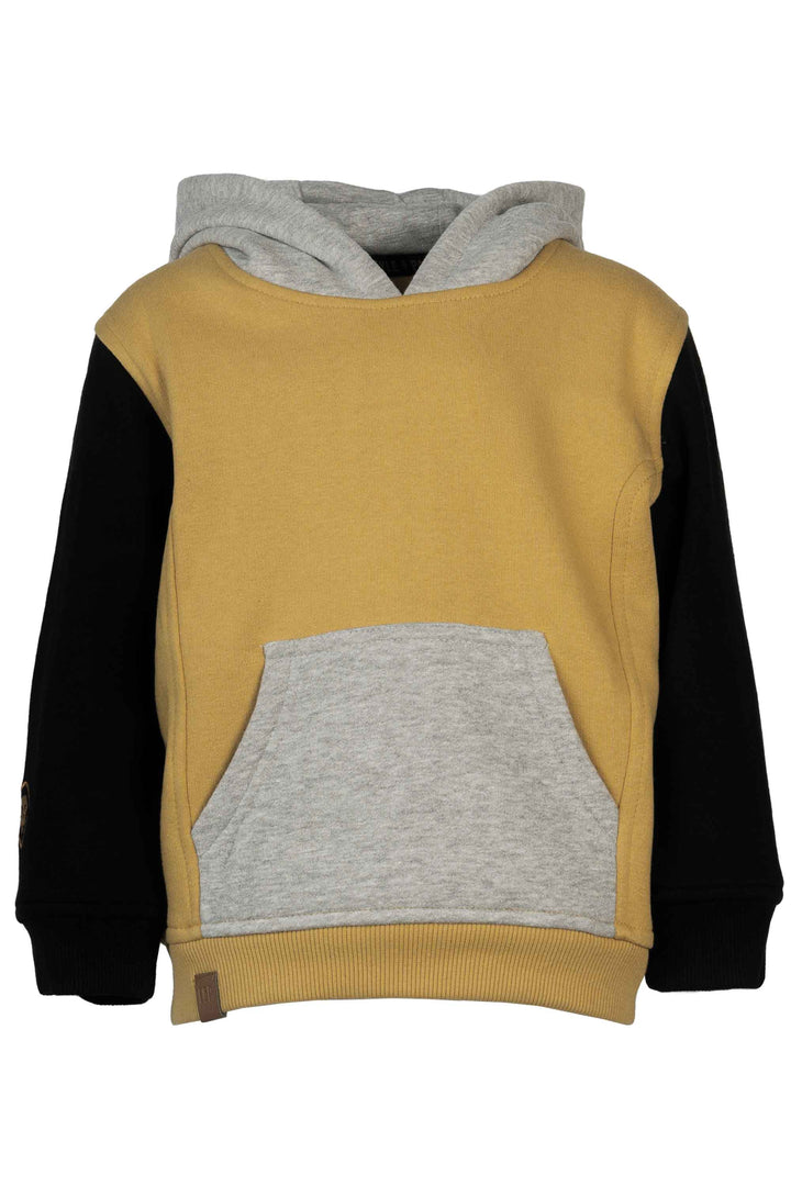 Fleece hoodie [Patch bar] [Man]