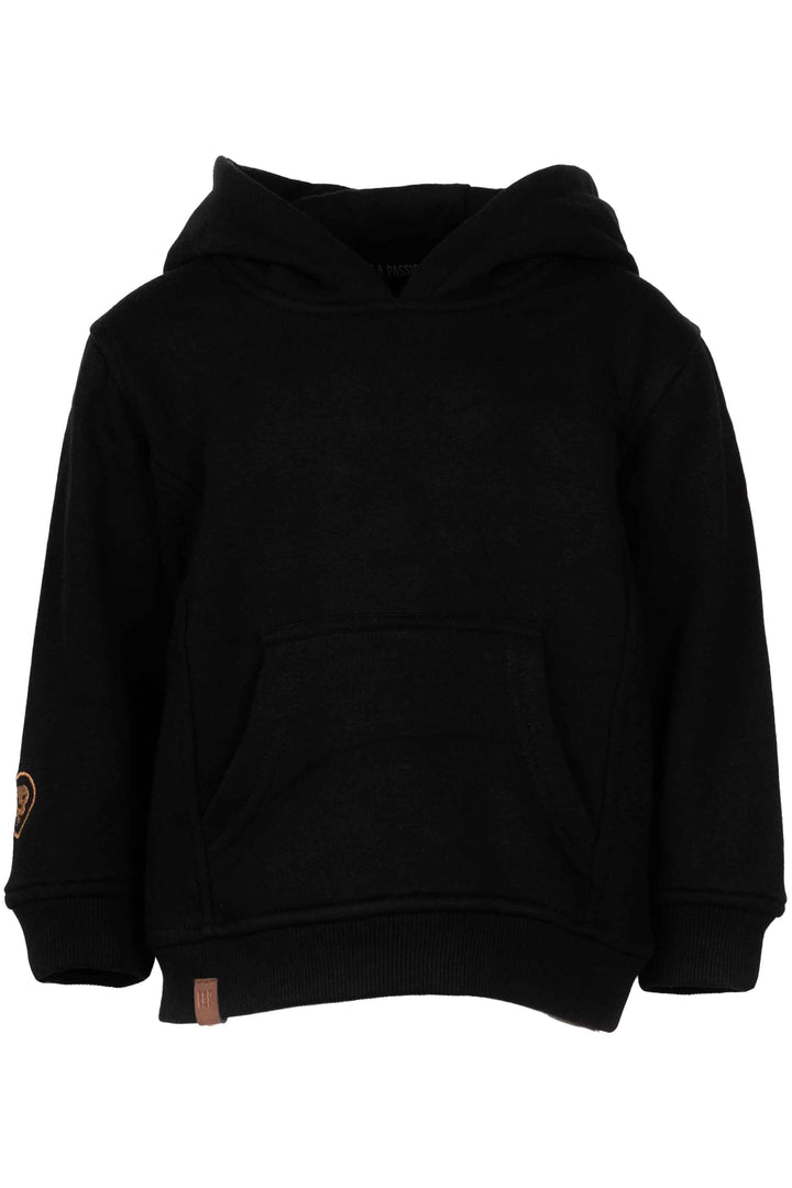 Fleece hoodie [Patch bar] [Man]