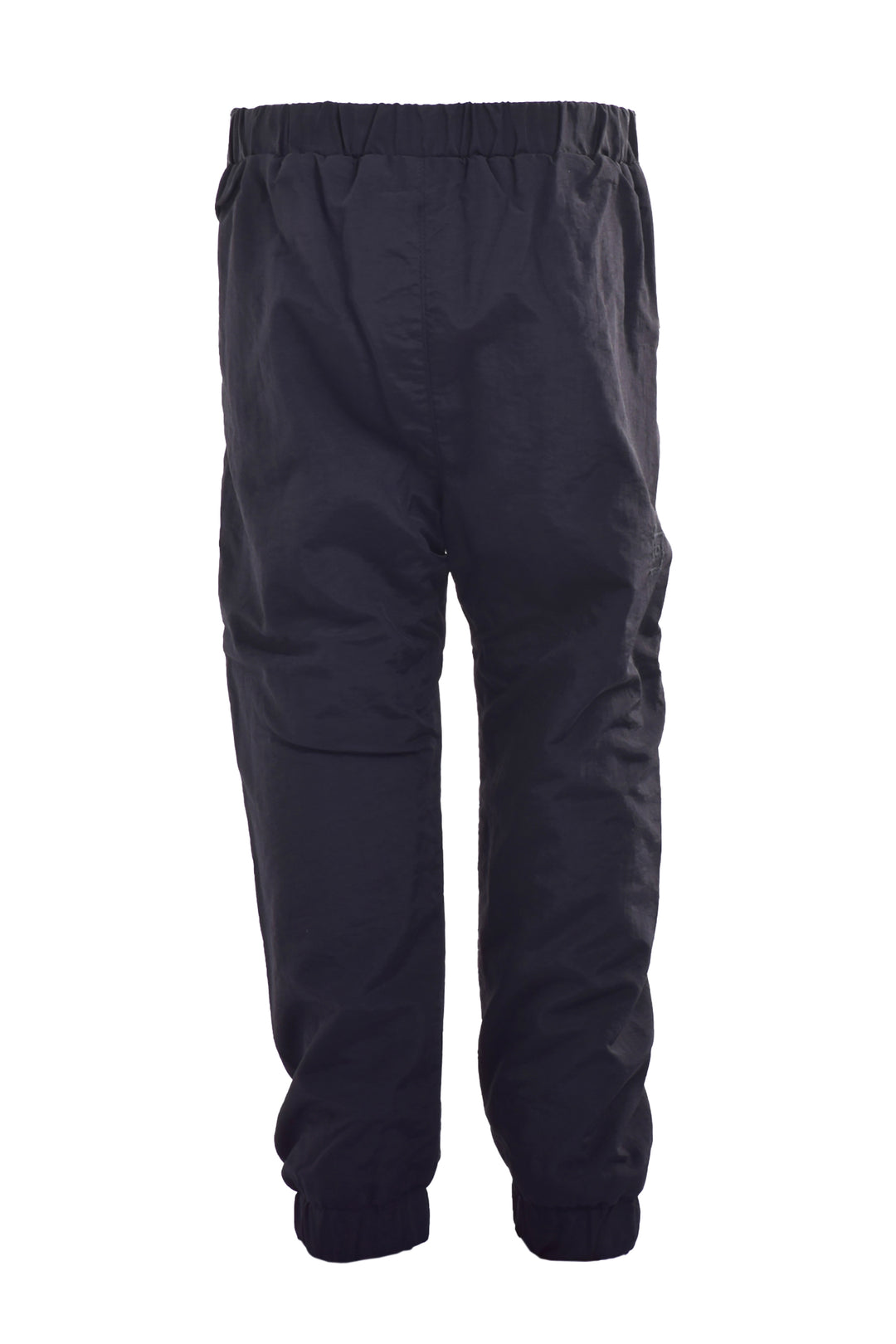 Nylon pants lined with 100% polar fleece polyester.