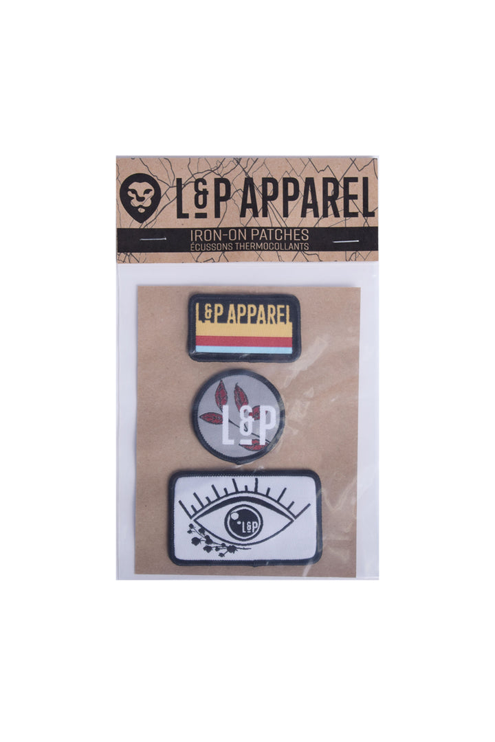 Iron-on patches for bag and garment