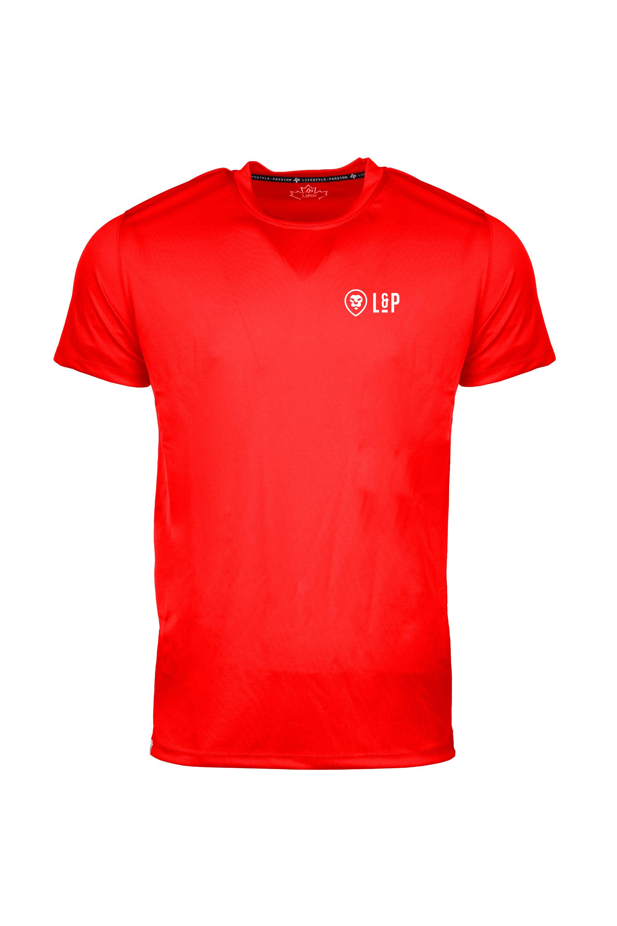 Sports T shirt Man Red
