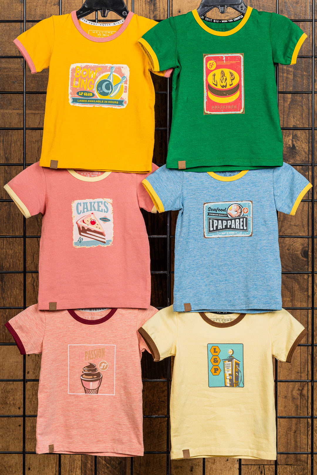 Cotton short-sleeved t-shirts [Vintage] [Baby]
