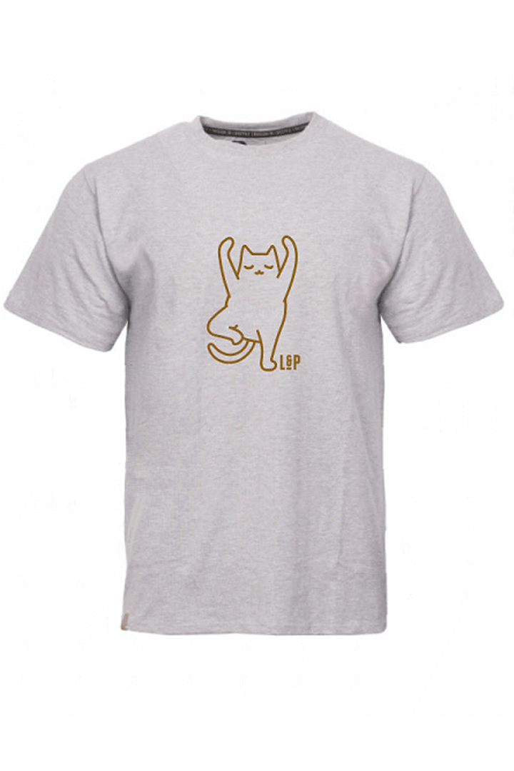 Chandail à manches courtes en coton [SS26] [Yoga cat] [Homme]