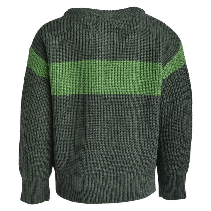 Round neck knit sweater [Mallow series] [Junior]