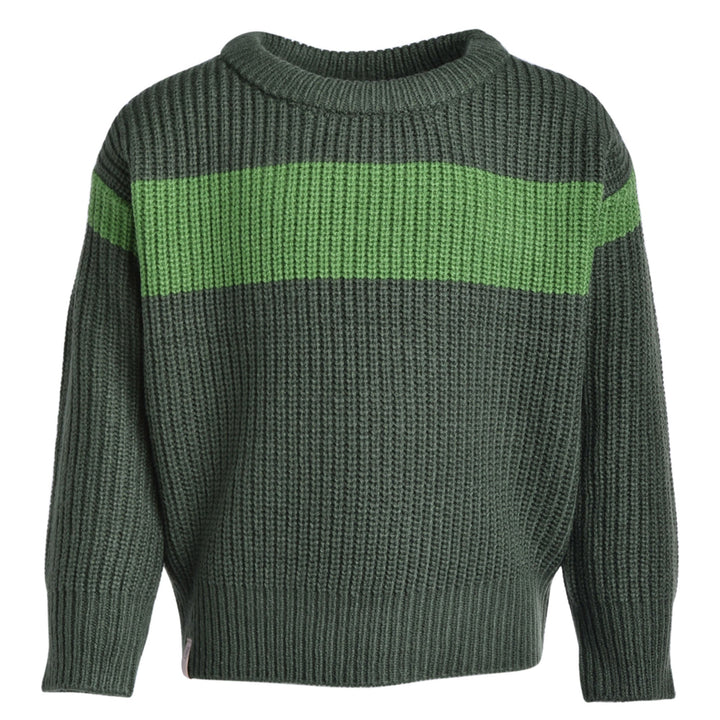 Round neck knit sweater [Mallow series] [Kids]