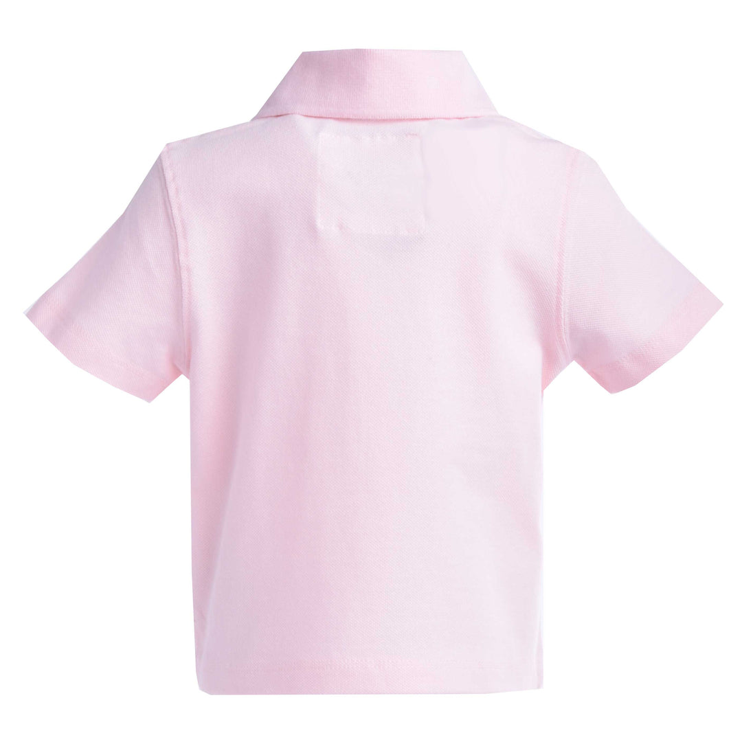 Woven Cotton Short Sleeve Polo Shirt [Baby]